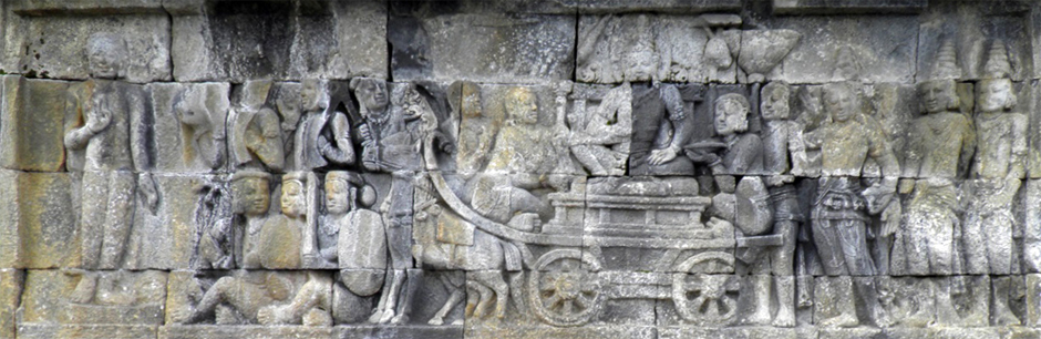 ILW Borobudur Mendut Tempelvoet 1e 59 monniksleven