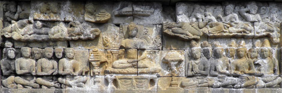 ILW Borobudur Mendut Tempelvoet 1e 120 prediking