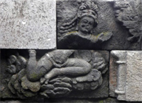 ILW Borobudur Mendut Tempelvoet 3e 108 Brahmahemeling