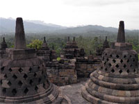 ILW Borobudur Mendut Tempelvoet 5e landschap