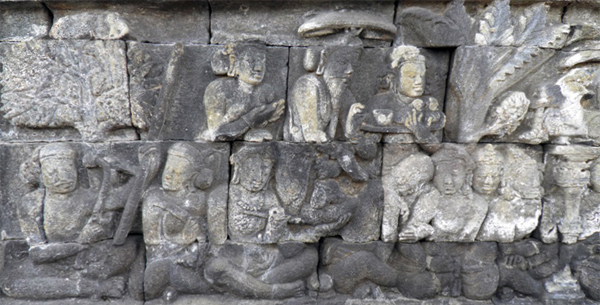 ILW Borobudur Mendut Tempelvoet 2e 50 geschenkartikeltjes