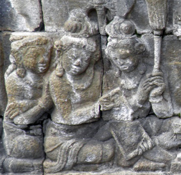 ILW Borobudur Mendut Tempelvoet 2e 65 gezanten
