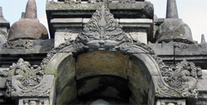 ILW Borobudur Mendut Tempelvoet Makara