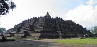 ILW Borobudur Mendut Tempelvoet balustraden