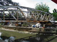 ILW Jakarta 10 Kramat Salemba spoorbrug