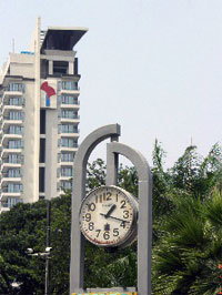 ILW Jakarta 9 Senen Kebon Sirih electrische klok