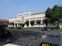 ILW Surabaya benedenstad Hoofdbureau van Politie