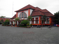 ILW Surabaya benedenstad Hoofdpostkantoor